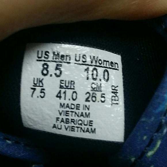 Vans Galaxy Cosmos Planets Stars Sneakers - Picture 8 of 8